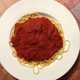 spaghetti with sauce